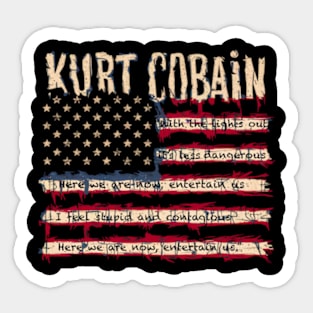 Kurt Cobain Sticker